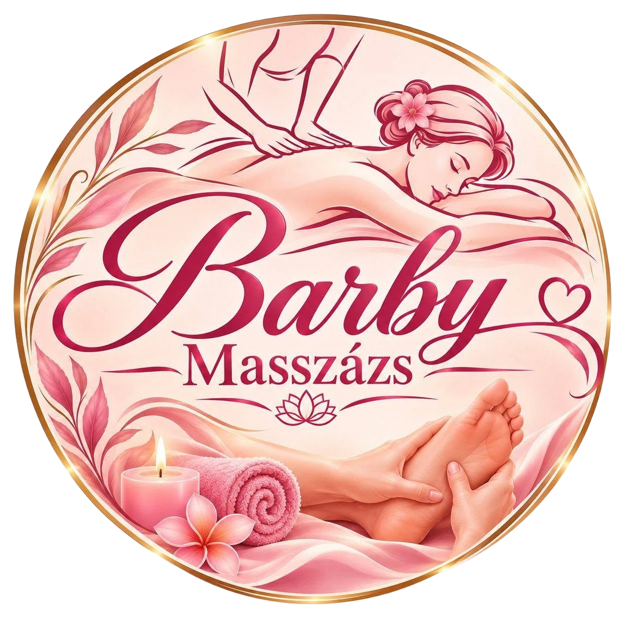 Barby Masszázs logó